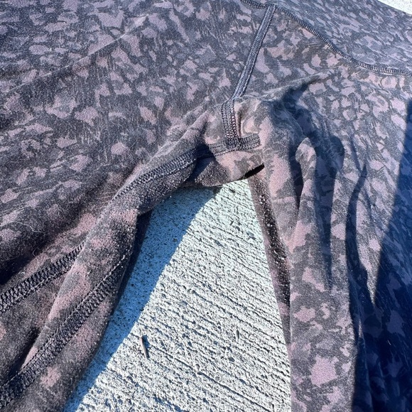 Leopard Print Leggings Lululemon align 21” size 12 - Picture 2 of 3